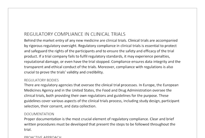 write pharmaceutical and medical content